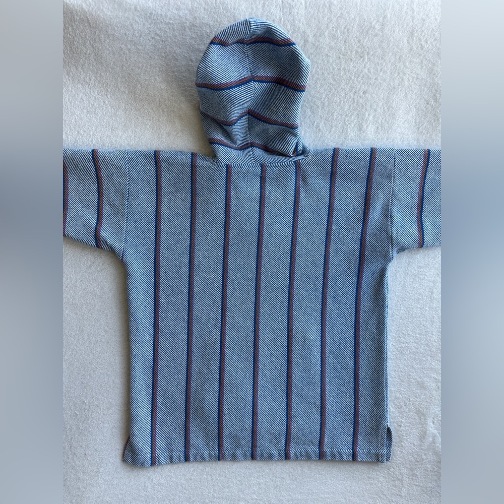 Rare Vintage 90s Stussy Vintage Knit Mesh Hoodie size Large streetwear - Picture 5 of 12
